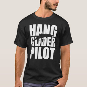 Hang Gliding Pilot Vintage Sunset Hang Gliding Ki T-Shirt