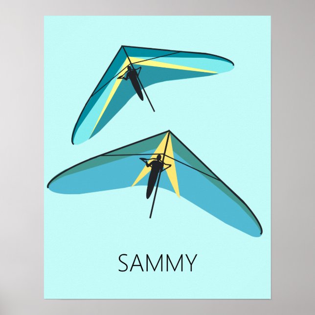 Hang Gliding Poster (Front)