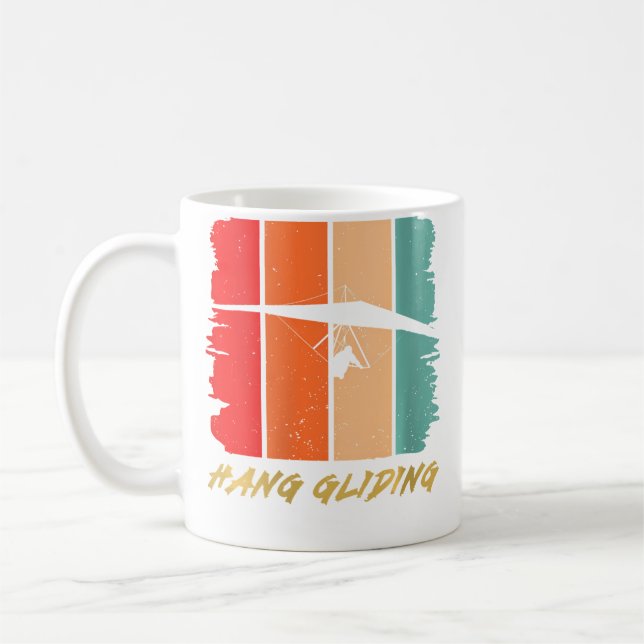 Hang Gliding Sports Lover Player Coffee Mug (Left)