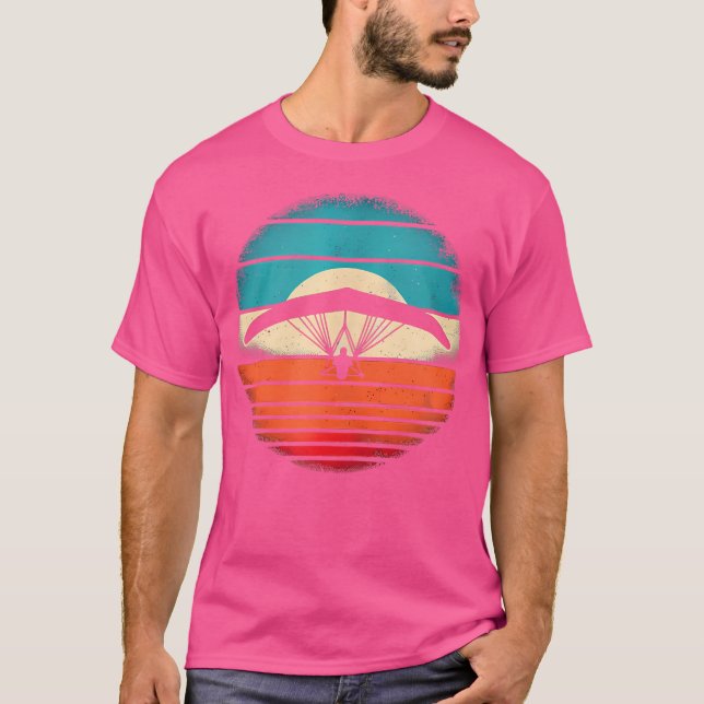 Hang Gliding Sunset T-Shirt (Front)