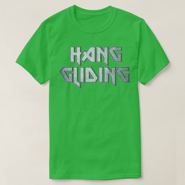 Hang Gliding T-Shirt (Design Front)