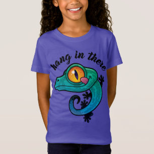 Hang In There Colourful Gecko T-Shirt