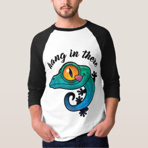 Hang In There Colourful Gecko T-Shirt