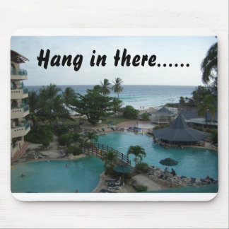 Hang in there...... mouse pad