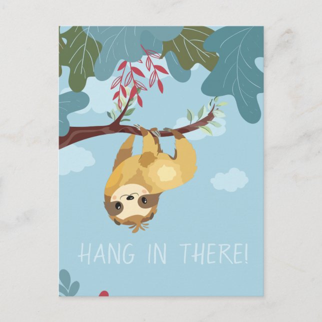 Hang In There Postcard (Front)