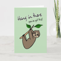 Hang in there sloth
