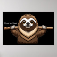 "Hang in There": Sloth's Encouraging Words