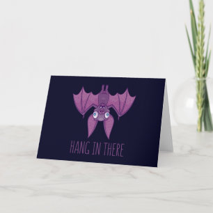 Hang In There Wacky Vampire Bat Card