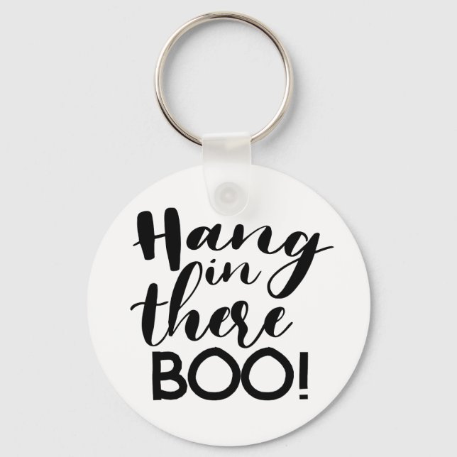 Hang in these boo! | Monogram Personalised Key Ring (Front)