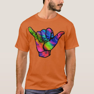Hang Loose Hand Rainbow T-Shirt