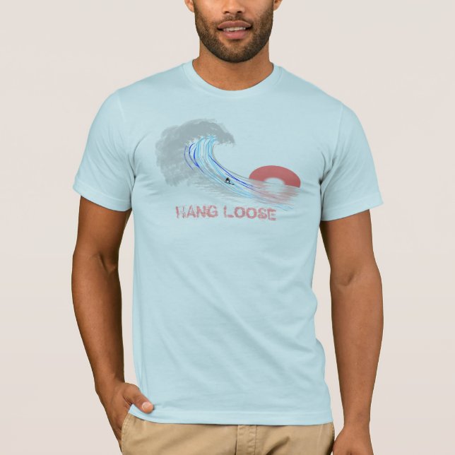 Hang Loose Light Colour T-Shirt (Front)