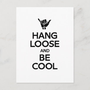Hang Loose Postcard