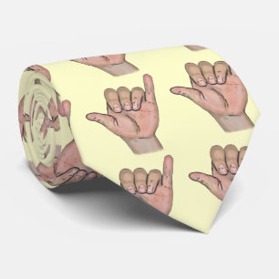 Hang loose tie