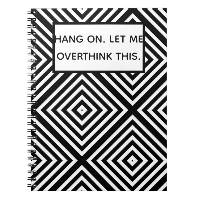 Hang on. Let me overthink this. Quote. Notebook (Front)