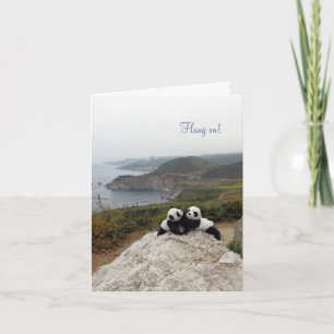 Hang on! You've Got a Friend Note Card