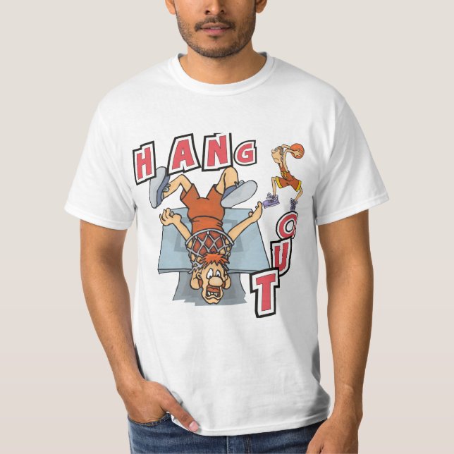Hang Out Basketball T-shirt (Front)