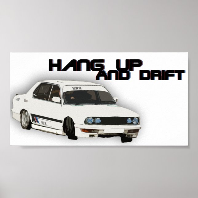 Hang up and Drift Poster (Front)