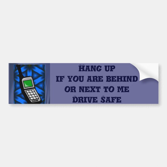 Hang Up_ Bumper Sticker (Front)