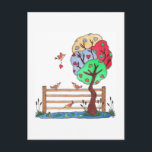 Hang Your Heart Holiday Postcard<br><div class="desc">custom</div>