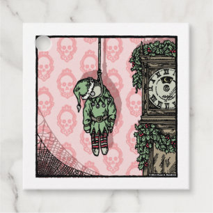 Hanged Elf Doll - Gift Tags Pop Goth Holiday