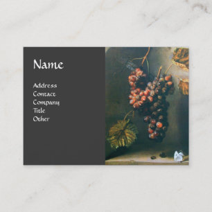 Hanged Grapes,Butterfly,Rustic Viniculture Winery Business Card