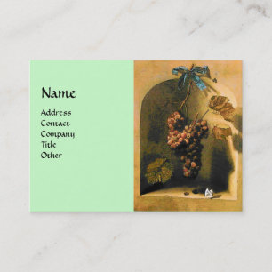 HANGED GRAPES RUSTIC VINEYARD,WINERY,VITICULTURE BUSINESS CARD