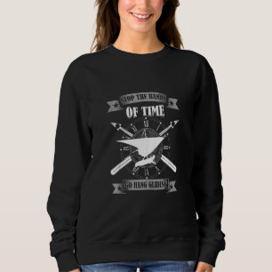 Hangglider Hang Gliding Deltaplane Flying Glider P Sweatshirt