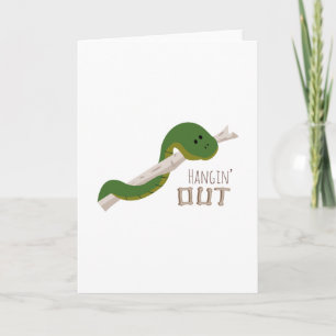 Hangin Out Card