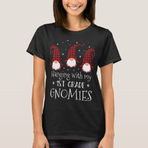 Hangin' With My 6th Grade Gnomies Three Gnomes Sch T-Shirt