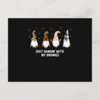 Hangin with my Gnomies, christmas, halloween