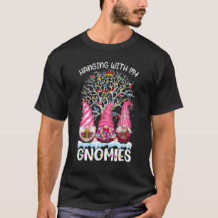 Hangin With My Gnomies Christmas Matching Family P T-Shirt