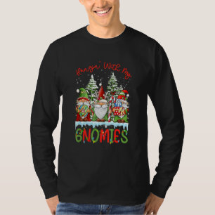 Hangin' With My Gnomies Merry Christmas Kids Boys  T-Shirt