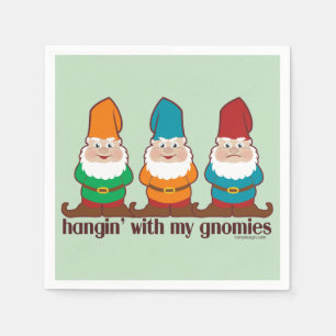 Hangin' With My Gnomies Napkin