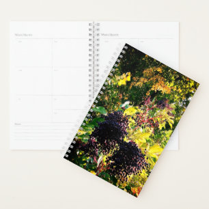 Hanging black berries planner