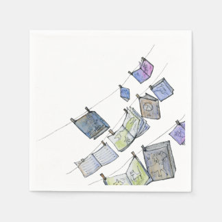 Hanging Books Paper Napkin