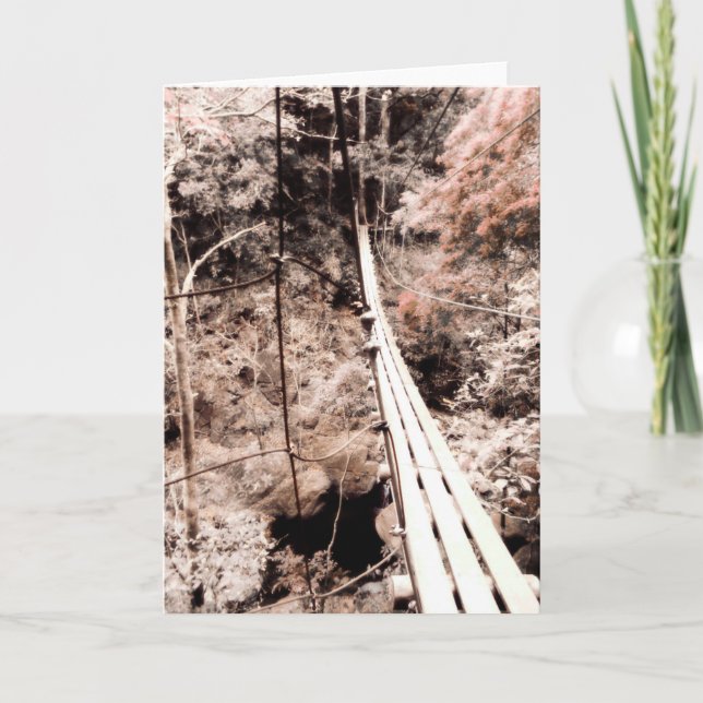 hanging bridge card (Front)