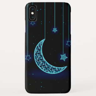 Hanging crescent moon stars (all phones) Case-Mate iPhone case