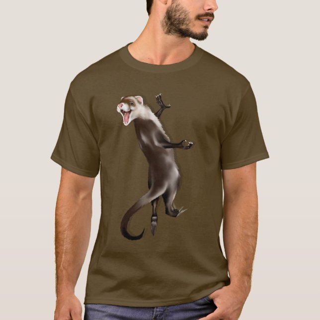 Hanging Ferret T-Shirt (Front)