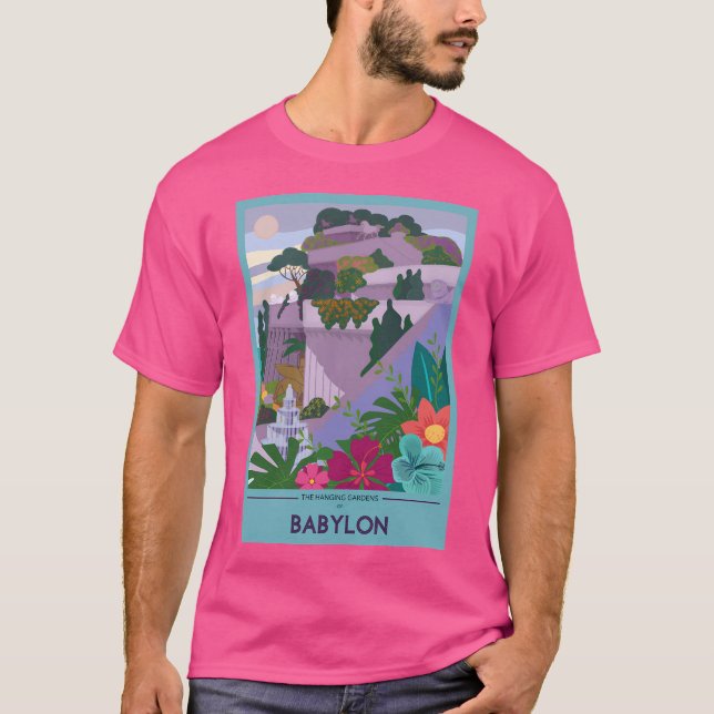 Hanging Gardens Of Babylon T-Shirt (Front)