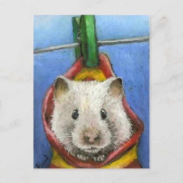 Hanging in there... postcard (Front)