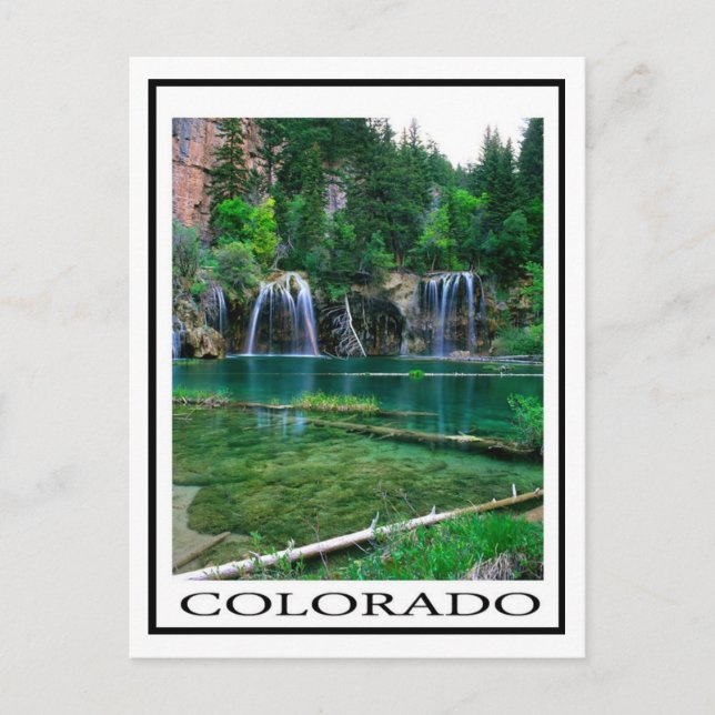 Hanging Lake, Colorado Postcard (Front)