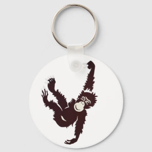 Hanging Monkey Key Ring