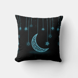 Hanging Moon and Stars Cushion