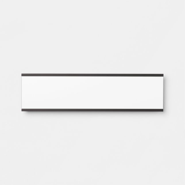 Hanging Name Plate (Front)