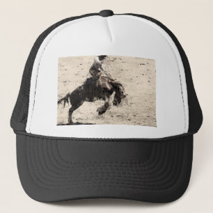 Hanging On - Bronco Busting Champ Trucker Hat