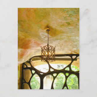 Hanging on postcard