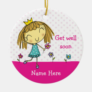 ♥ HANGING ORNAMENT ♥ Get Well Soon present gif