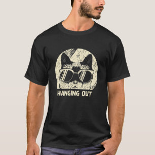Hanging Out Cat Lover Hobby Kitten Pastime Cat Mum T-Shirt