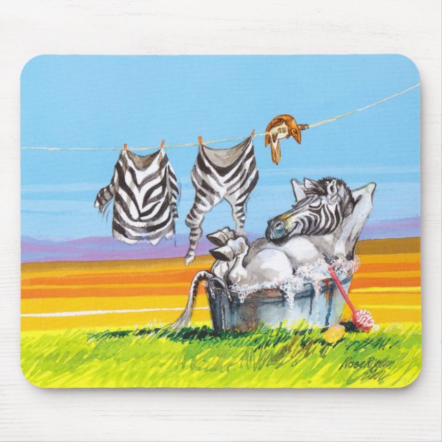 Hanging out mouse pad (Front)