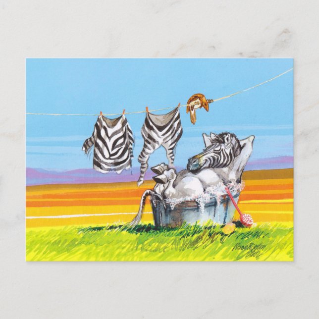 Hanging out postcard (Front)